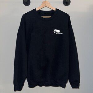 Black White Walkman 80s Promo Music Classic Retro Crewneck Sweatshirt